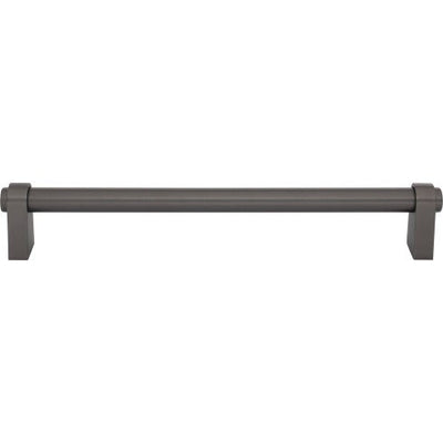 Top Knobs Lawrence Pull 18" c-c Appliance Pull in Ash Gray
