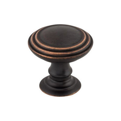 Top Knobs Reeded Knob 1 1/2" in Umbrio