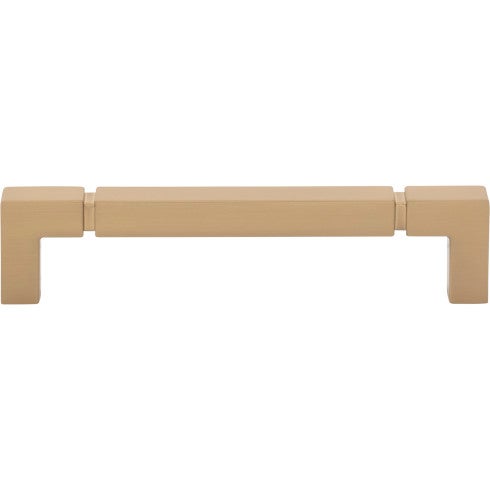 Top Knobs Langston Pull 5 1/16" c-c in Honey Bronze