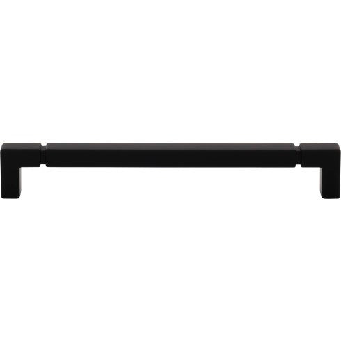 Top Knobs Langston Pull 7 9/16" c-c in Flat Black