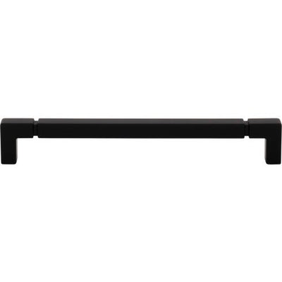 Top Knobs Langston Pull 7 9/16" c-c in Flat Black