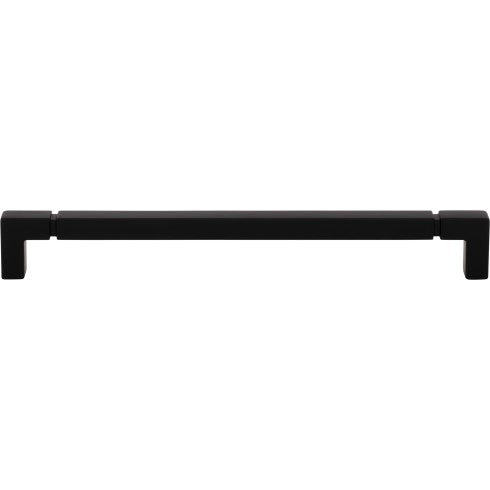 Top Knobs Langston Pull 8 13/16" c-c in Flat Black