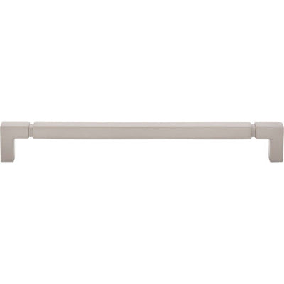 Top Knobs Langston Pull 8 13/16" c-c in Brushed Satin Nickel