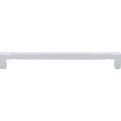 Top Knobs Langston Pull 8 13/16" c-c in Polished Chrome
