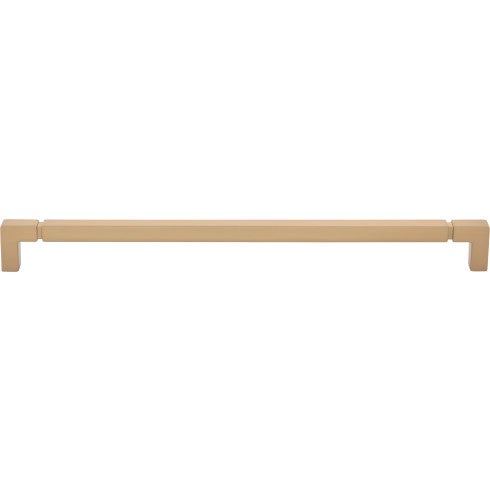 Top Knobs Langston Pull 12" c-c in Honey Bronze