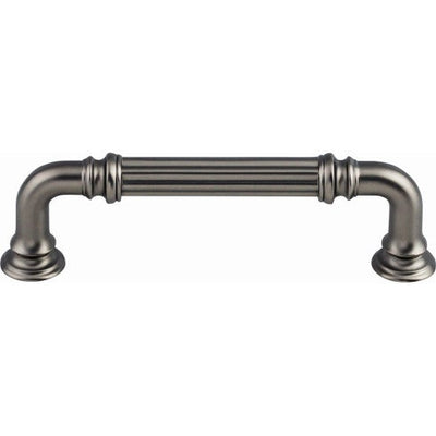 Top Knobs Reeded Appliance Pull 3 3/4" c-c in Ash Gray