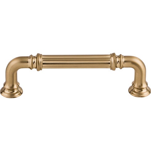 Top Knobs Reeded Appliance Pull 3 3/4" c-c in Honey Bronze
