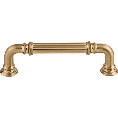 Top Knobs Reeded Appliance Pull 3 3/4" c-c in Honey Bronze