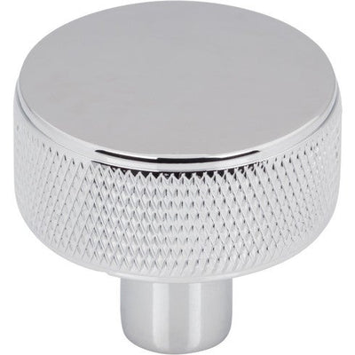 Top Knobs Burnham Round Knob 1 1/4" in Polished Chrome