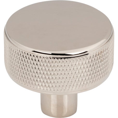 Top Knobs Burnham Round Knob 1 1/4" in Polished Nickel