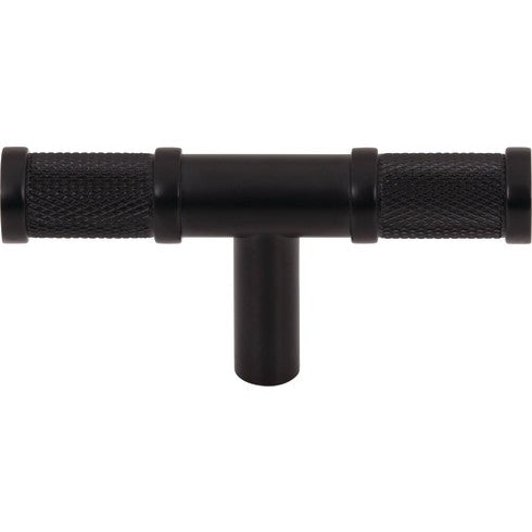Top Knobs Burnham T-Knob 3" in Flat Black