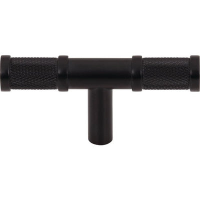 Top Knobs Burnham T-Knob 3" in Flat Black