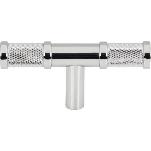 Top Knobs Burnham T-Knob 3" in Polished Chrome