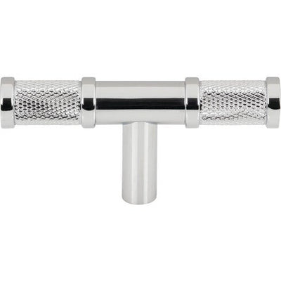 Top Knobs Burnham T-Knob 3" in Polished Chrome