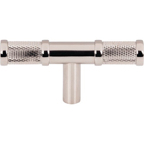 Top Knobs Burnham T-Knob 3" in Polished Nickel