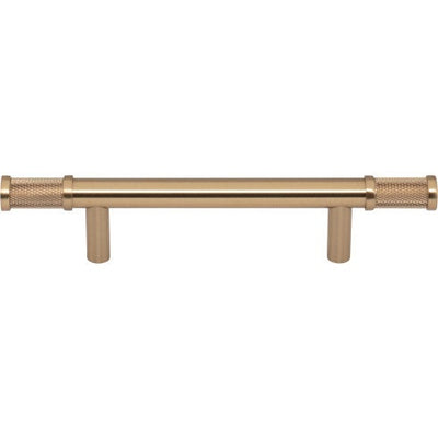 Top Knobs Burnham Pull 3 3/4" c-c in Honey Bronze
