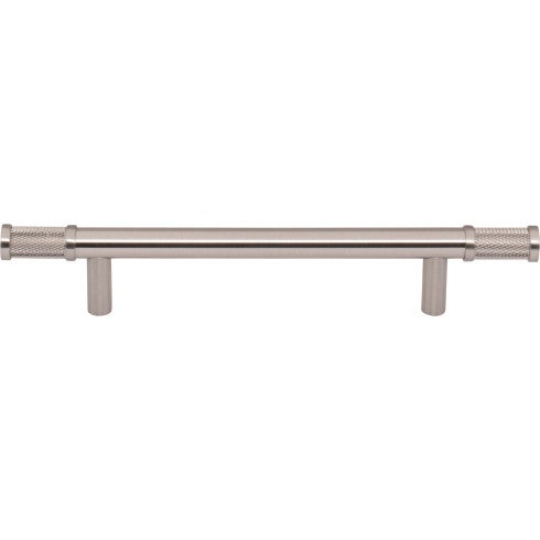 Top Knobs Burnham Pull 5 1/16" c-c in Brushed Satin Nickel