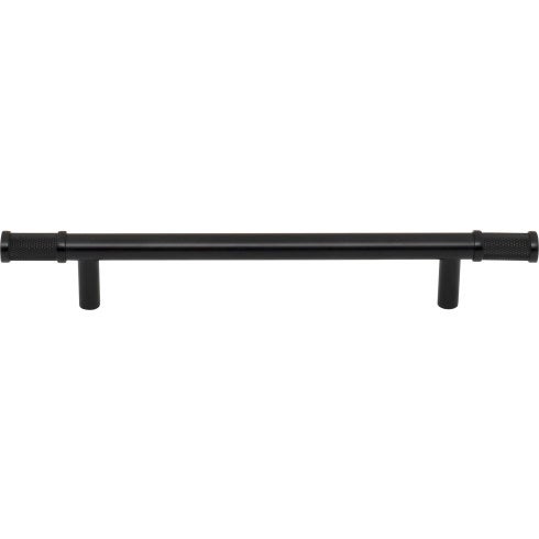 Top Knobs Burnham Pull 6 5/16" c-c in Flat Black