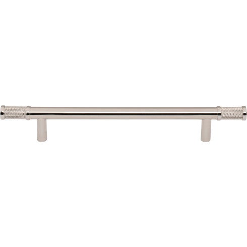 Top Knobs Burnham Pull 6 5/16" c-c in Polished Nickel