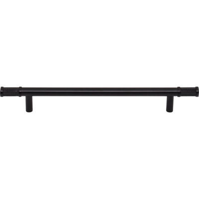 Top Knobs Burnham Pull 7 9/16" c-c in Flat Black