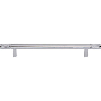 Top Knobs Burnham Pull 7 9/16" c-c in Polished Chrome