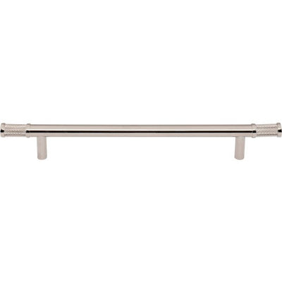 Top Knobs Burnham Pull 7 9/16" c-c in Polished Nickel