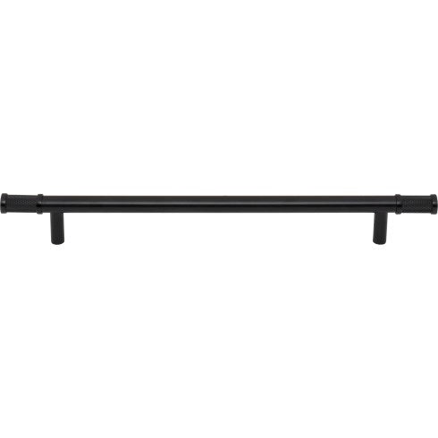 Top Knobs Burnham Pull 8 13/16" c-c in Flat Black