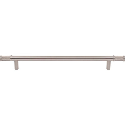 Top Knobs Burnham Pull 8 13/16" c-c in Brushed Satin Nickel