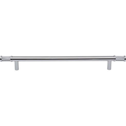 Top Knobs Burnham Pull 8 13/16" c-c in Polished Chrome