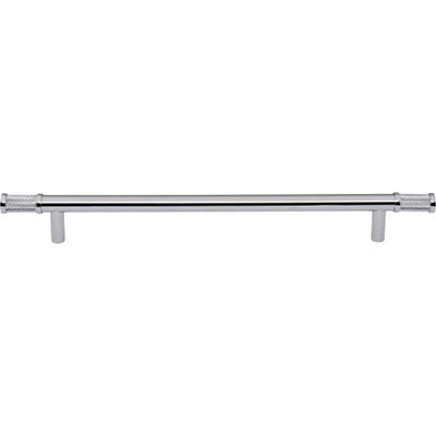 Top Knobs Burnham Pull 8 13/16" c-c in Polished Chrome