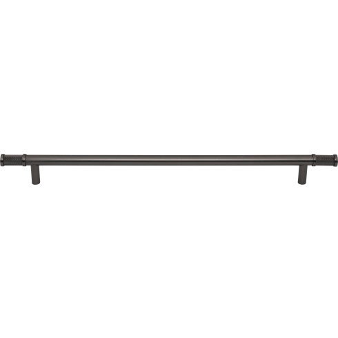 Top Knobs Burnham Pull 12" c-c in Ash Gray