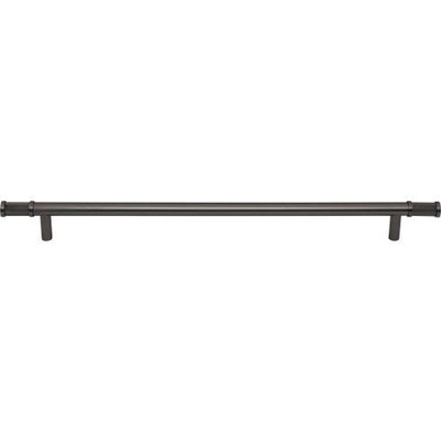 Top Knobs Burnham Pull 12" c-c in Ash Gray
