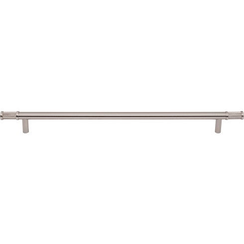 Top Knobs Burnham Pull 12" c-c in Brushed Satin Nickel