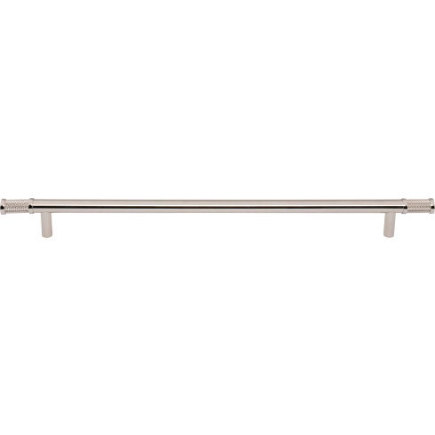 Top Knobs Burnham Pull 12" c-c in Polished Nickel
