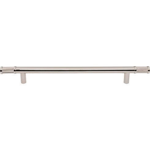 Top Knobs Burnham Pull 12" c-c Appliance Pull in Polished Nickel