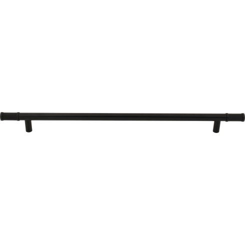 Top Knobs Burnham Pull 18" c-c Appliance Pull in Flat Black