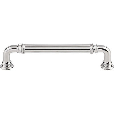 Top Knobs Reeded Appliance Pull 5" c-c in Polished Chrome