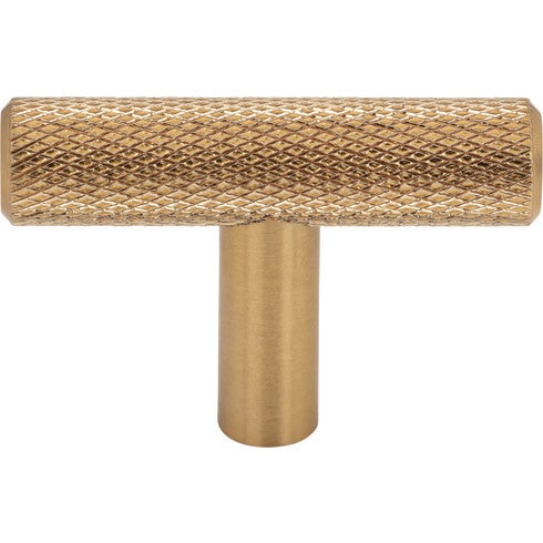 Top Knobs Prestwick T-Knob 2" in Honey Bronze