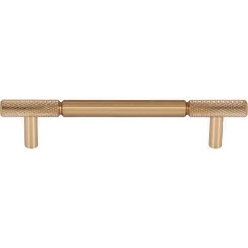 Top Knobs Prestwick Pull 5 1/16" c-c in Honey Bronze