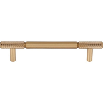 Top Knobs Prestwick Pull 5 1/16" c-c in Honey Bronze