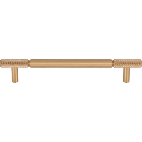 Top Knobs Prestwick Pull 6 5/16" c-c in Honey Bronze