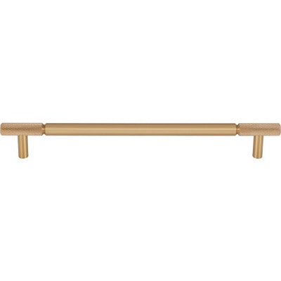 Top Knobs Prestwick Pull 8 13/16" c-c in Honey Bronze