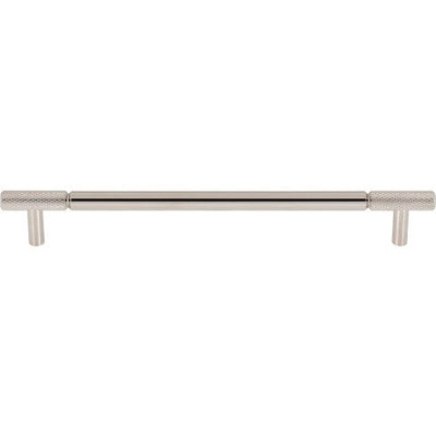Top Knobs Prestwick Pull 8 13/16" c-c in Polished Nickel