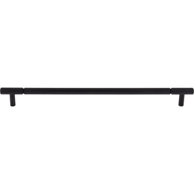 Top Knobs Prestwick Pull 12" c-c in Flat Black