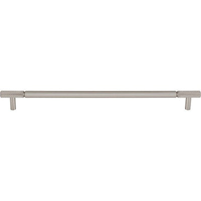 Top Knobs Prestwick Pull 12" c-c in Brushed Satin Nickel