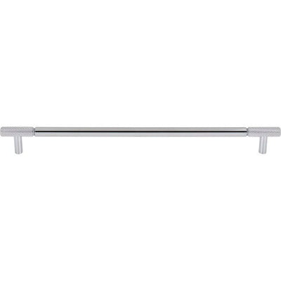 Top Knobs Prestwick Pull 12" c-c in Polished Chrome