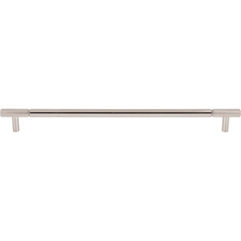 Top Knobs Prestwick Pull 12" c-c in Polished Nickel