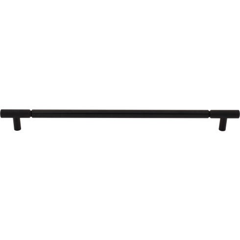Top Knobs Prestwick Pull 18" c-c Appliance Pull in Flat Black