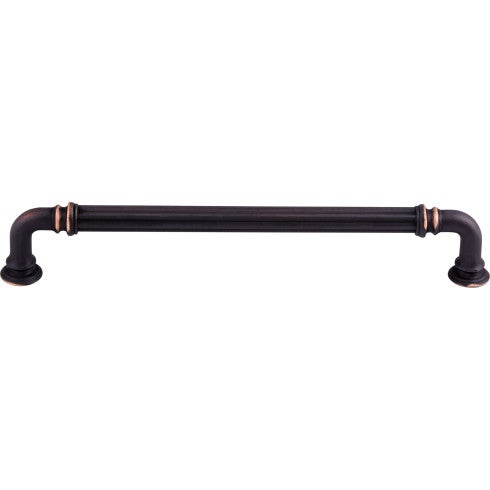Top Knobs Reeded Appliance Pull 7" c-c in Umbrio