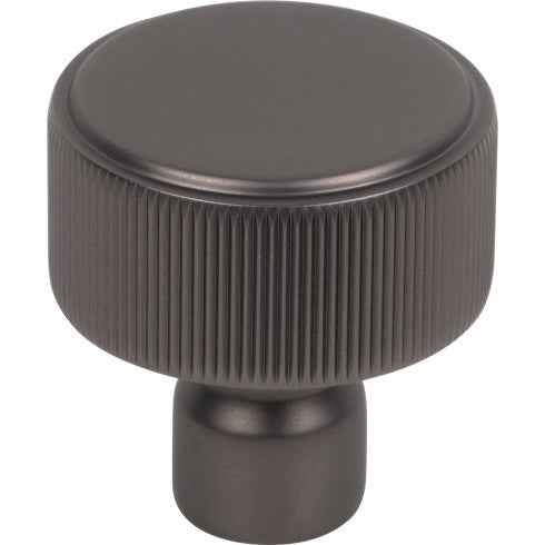 Top Knobs Dempsey Round Knob 1 1/4" in Ash Gray